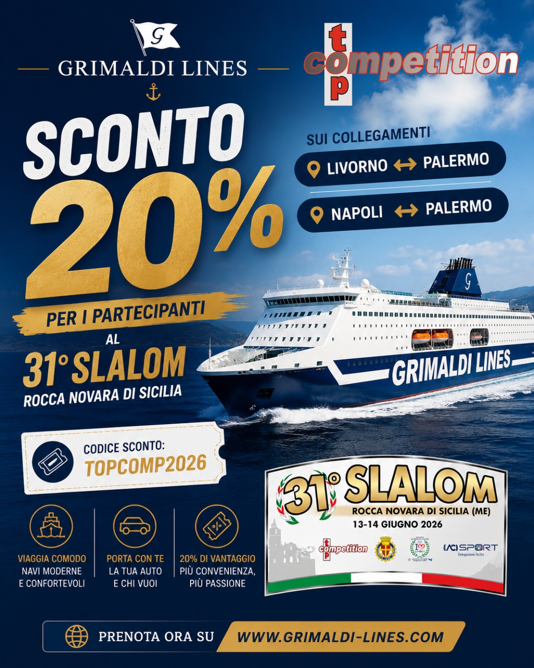 Iscrizioni in chiusura al 31° Slalom di Novara